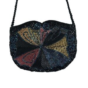 VTG. 90’s BEADED BUTTERFLY BAG